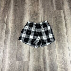 Colsie Black Plaid PJ‎ Shorts
